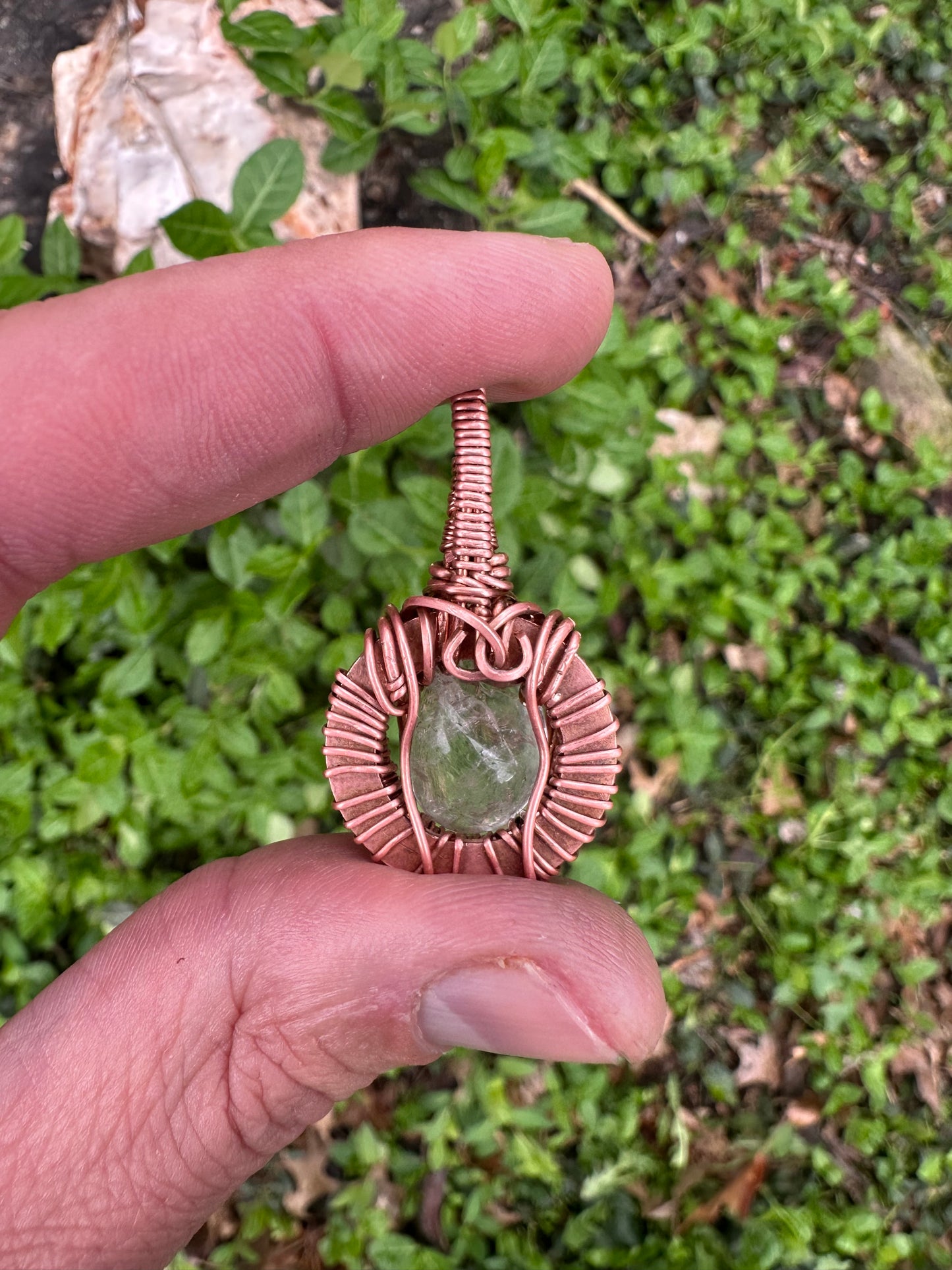 Clarity Clear Crystal Quartz & Copper