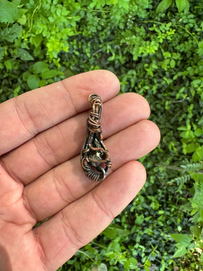Meteorite 👽 Space Rider, ✨ Mini Copper Pendant ✨