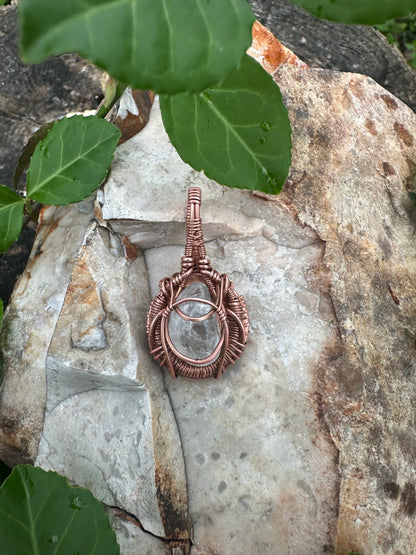 Clarity Clear Crystal Quartz & Copper