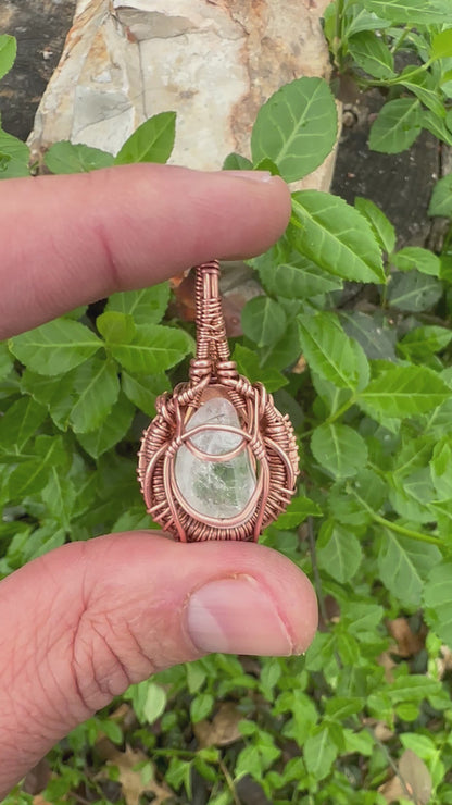 Clarity Clear Crystal Quartz & Copper