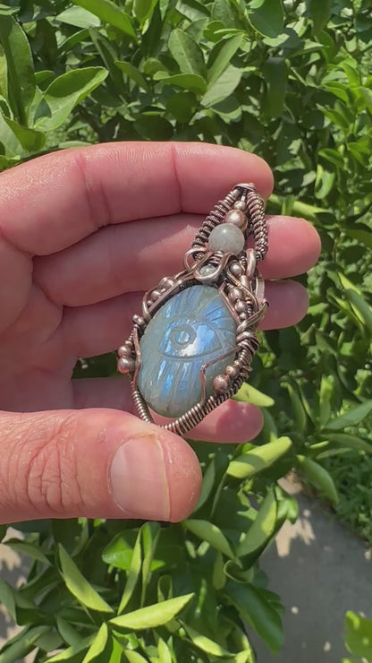 Piercing The Veil ✨ Labradorite & Moonstone & Yooperlite 🪬